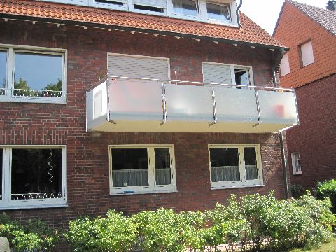 Balkon nach der Sanierung Balkon nach der Sanierung
